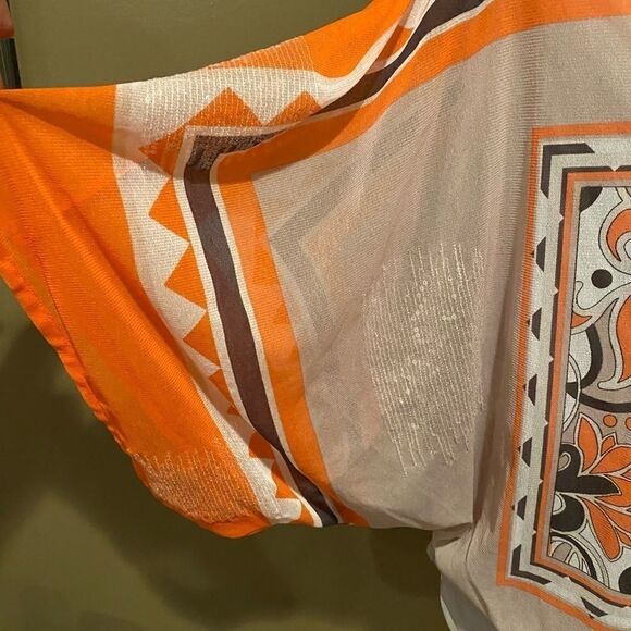 Alfani Boho Shirt Size Medium Bat Wing - Picture 5 of 7